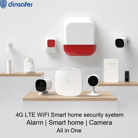 Wifi+lan+gsm + 4g Lte Alarm System 