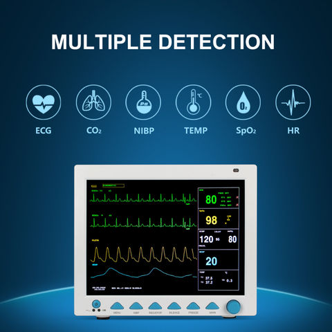 China H8 Sinohero CE ISO Approved Medical Portable Multi Parameter ...