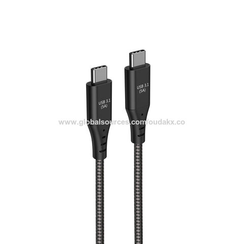 Cable de datos USB tipo C 3.1, 10 Gbps, 20 Gbps, cable de alta velocidad para transferencia de datos for sale at factory direct price