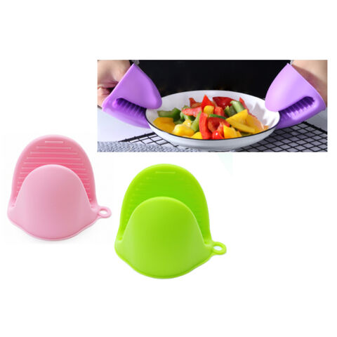 1/2pcs, Silicone Oven Mitts, High Temperature Resistant Silicone Hand Clip,  Baking Gloves, Oven Gloves, Silicone Heat Insulated Hand Clip, Cooking  Pinch Grip Mitt, Hand Protector, Kitchen Accessories