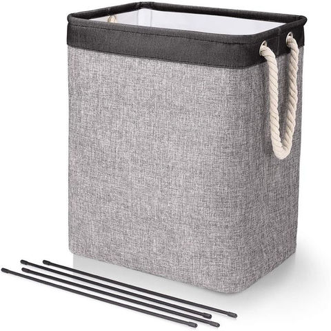 Foldable Clothes Laundry Basket Hamper Sorter Wash Clothes Storage Bag Organizer 