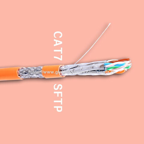 Compre Cable Cat7 Sftp Fftp De Cobre Sólido (cu) 305 Metros - Alta ...