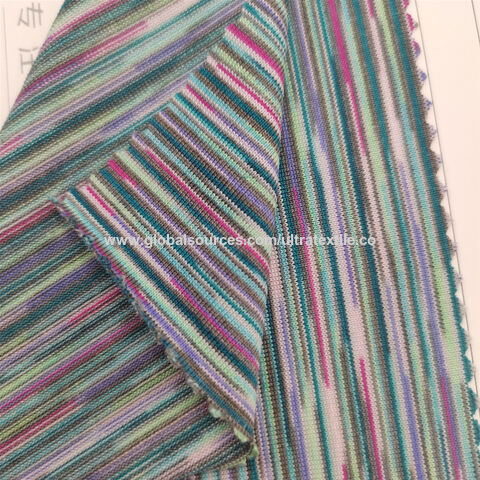 Polyester Spandex Space Dyed Fabric for Yoga Pant - China