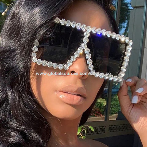 NEW Fashion OVERSIZED Round Sunglasses Luxury Retro Women Outdoor Shades  Glasses | eBay