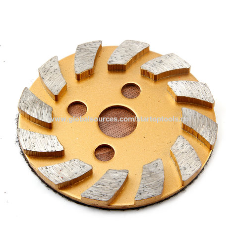 Turbo Row Diamond Grinding Cup Wheel For Concrete Granite Marble 5 Inch