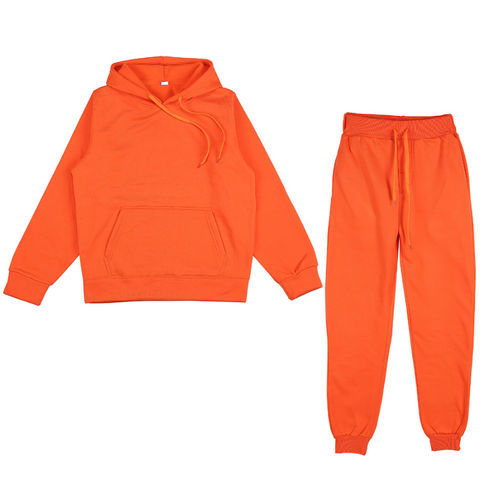 Womens Fleece Hoodie & Jogger Set 