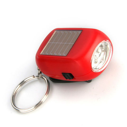 Solar Powered Hand Crank Flashlight- Rechargeable LED Cranking