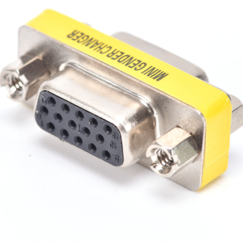 Professional Design New Female to Female VGA HD15 Pin Gender Changer Convertor Adapter in Stock