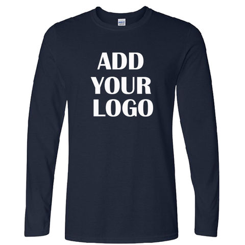 Buy Wholesale China Shipping Custom Screen Print Your Logo 100% Cotton Long Sleeve T Shirt & Long Sleeve T Shirt USD 5.99 | Global