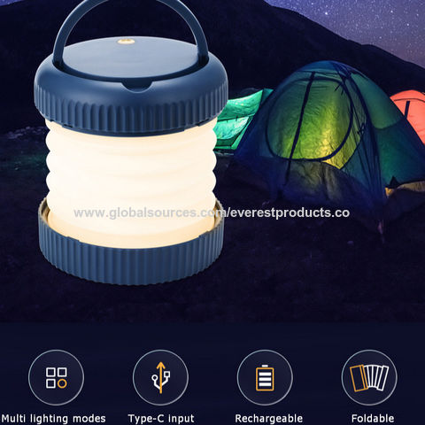 Collapsible LED Camping Lantern Outdoor Foldable - China Camping Light, LED  Light
