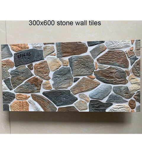 Whole China 300x600mm Ceramic Wall Tiles Dark Stone Look Outdoor Tile For Building At Usd 3 18 Global Sources - Outdoor Wall Tiles With Stone Effect