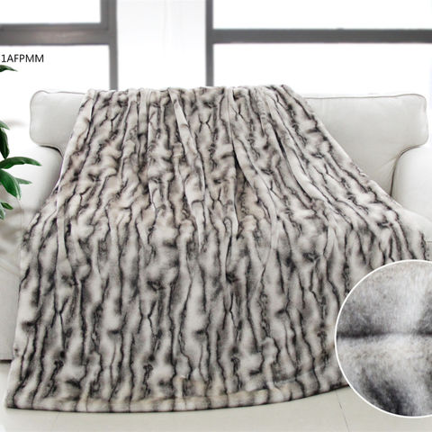 Buy Wholesale China Rabbit Fur,faux Fur Blanket Luxury Home Textile &  Blanket at USD  | Global Sources