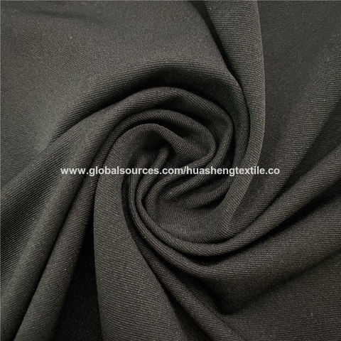 China Brushed fabric single jersey stretch fabric with polyester spandex  for sportswear manufacturers and suppliers