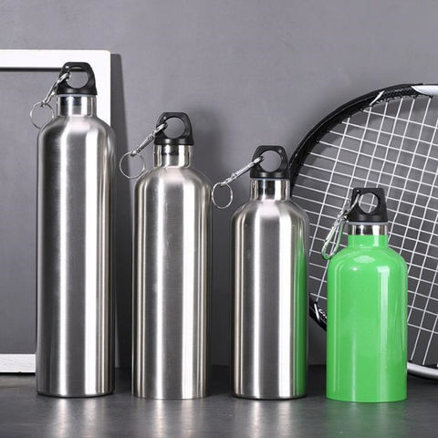 Ins Simple Stainless Steel Thermos Water Bottle Creative Portable Large  Capacity Men Women Vacuum Insulation Cup