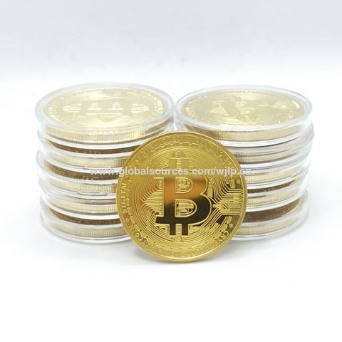 BITCON PHYSICAL GOLD COMMEMORATIVE CHALLENGE COIN 
