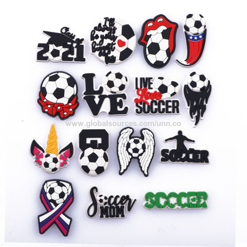 Wholesale Sports Team Croc Charms nfl Shoe Charms for Croc shoe