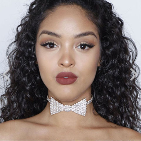 diamond bow tie choker