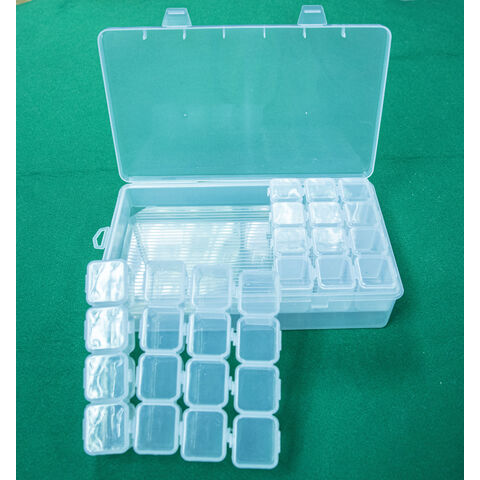 Buy Wholesale Taiwan Clear Pill Boxes, 28 Grids 5d Diamond Art Accessories  Or Tools Boxes （bx0187） & Pill Box at USD 5