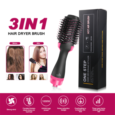 Buy Wholesale China Revlon One-step Hair Dryer And Volumizer Hot Air Brush  Black & Hair Dryer Brush at USD  | Global Sources