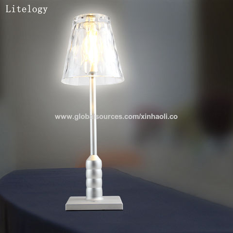 Restaurant Led Lamp, Edison Cordless Table Lamps Rechargeable