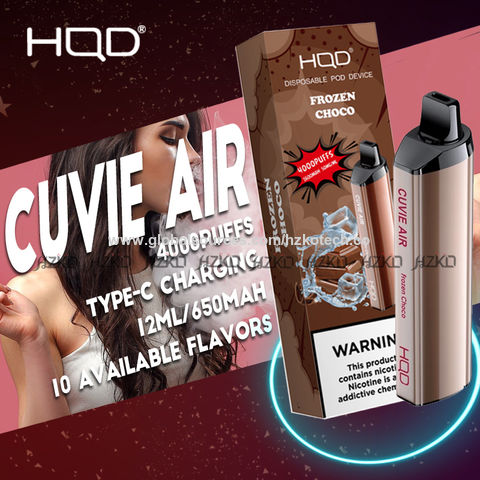 Original Hqd 4000 Puff Cuvie Air Factory Manufacture Disposable Device Kit Wholesale Price Hqd King, Hqd, Cuvie Air, Cuvie - Buy China Wholesale Hqd Cuvie Air $7.7
