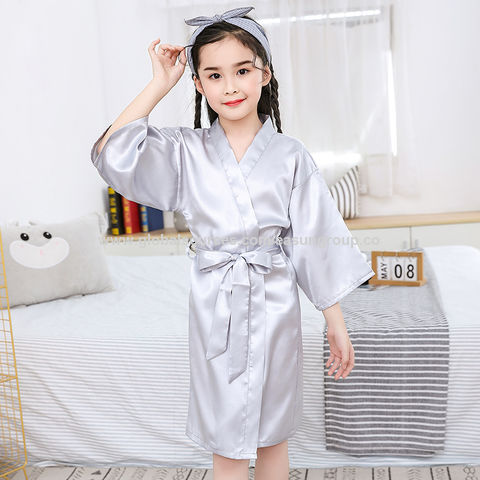 China Bathrobe for kids children bath robe silk bath robes baby ...