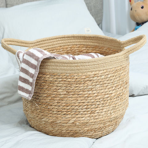 jute toy basket