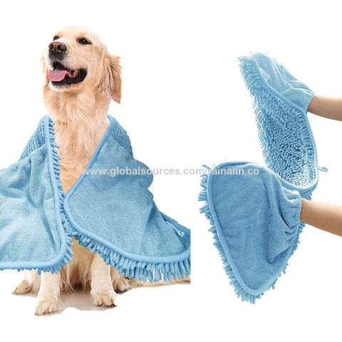 This Shammy Towel Dries Wet Dogs Twice As Fast As Normal Towels