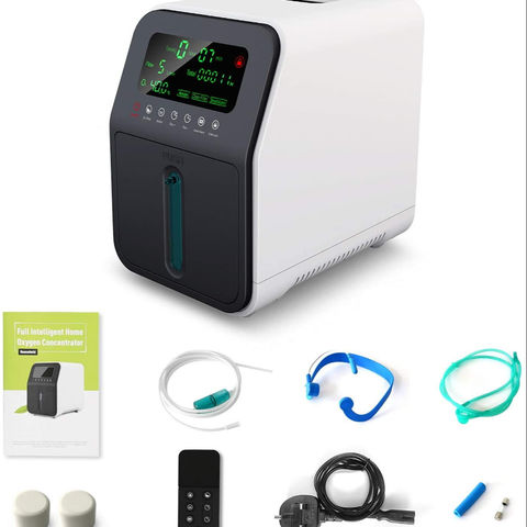 6L Continuous Flow Portable Oxygen Concentrator Breathing Machine