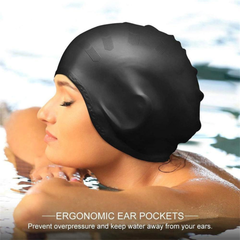 Buy Wholesale China Wholesale Customized Logo Breathable Swimming Cap Fo Long  Hair Or Dreadlock Swim Cap Diving Hat & Swimming Cap at USD  | Global  Sources