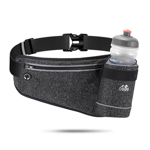 Sac de sport banane, Unisexe, ceinture porte-bouteille d'eau