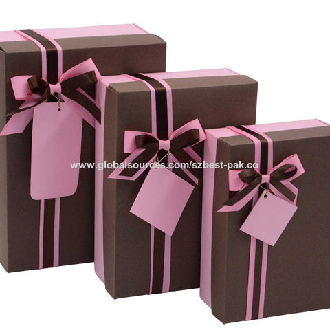 Clabby Gift Boxes with Lid Nesting Gift Boxes Square Rigid Gift Box a  Nested