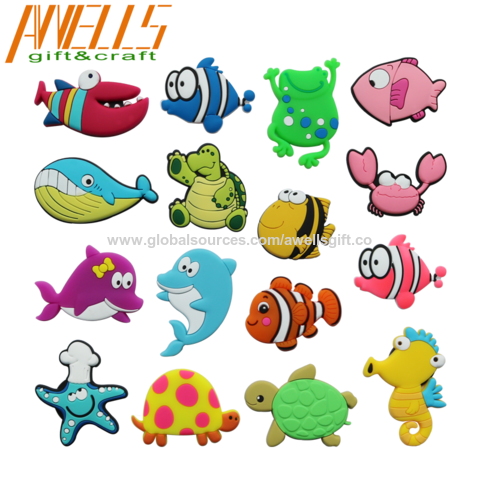 Fridge Magnets Kids Cartoon Zoo Animal Magnetic Toys Toddler Refrigerator  Magnets for Whiteboard Baby Magnets 