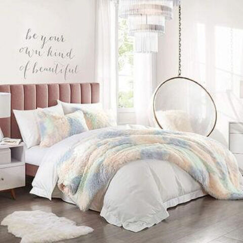 Faux Fur Duvet Cover Set - Shaggy Tie Dyed Duvet Cover - Luxury Ultra Soft Fluffy  Comforter Cover Bed Sets - China Long Plush Quilt and Tie Dyed Duvet Cover  Set price