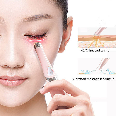 Pdt Electric Color Wrinkles Heating Eye Face Care Massage Pen