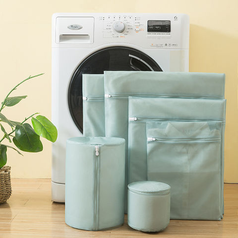 Mesh Laundry Bag Drawstring Bags Underwear Net Bra Socks Washing Machine 