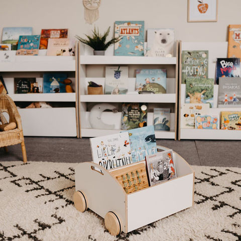 Kaufen Sie China Großhandels-Niedliche Autoform Spielzeug Aufbewahrung Buch Organizer Boxen Bücherregal Moderne Kinderzimmer Möbel und Spielzeug Aufbewahrung zu einem Preis von $27.5 USD