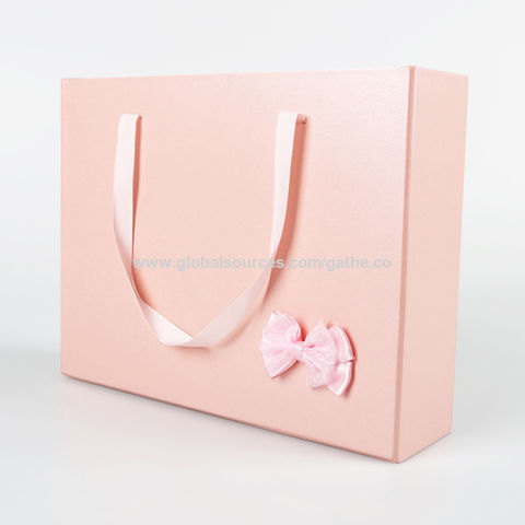 Buy Wholesale China Ready To Ship Luxury Gift Box With Ribbon Bows, Rigid  Cardbaord Packaging Box, Christmas Gift Box & Gift Box at USD 1.35