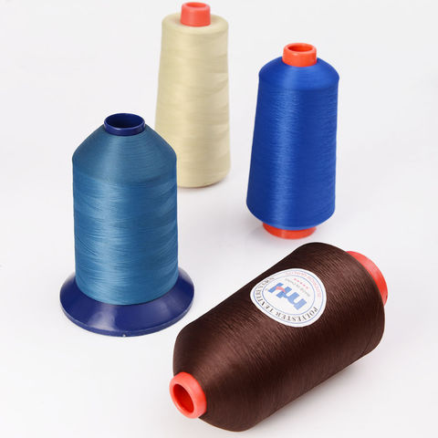 Buy Wholesale China Polyester Overlocking Thread Filament Textured