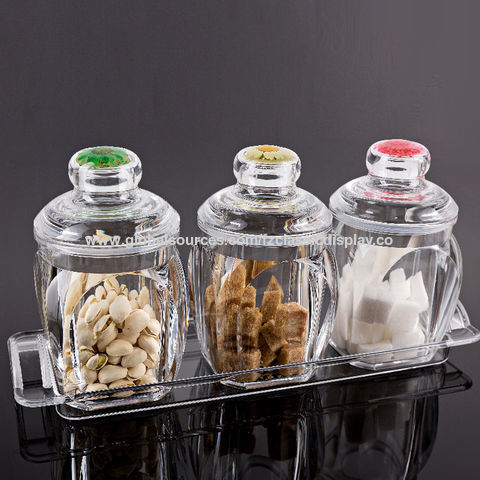 5826ms3 Acrylic Storage Jar Airtight Canister With Airtight Lid Plastic Cookie  Jar A Set Of 3 $7.29 - Wholesale China Acrylic Airtight Jar Storage  Container at factory prices from Fuzhou Classic Display