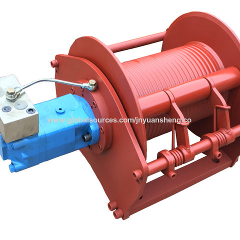 Single Drum 1 Ton/2 Tons/3 Tons Hydraulic Winch For  Tractors/excavator/shrimp Boat/fishing Net - Buy China Wholesale Hydraulic  Winch $550