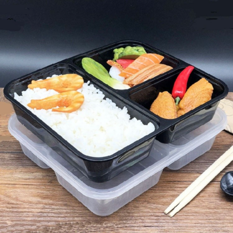 Buy Wholesale China Pp 1 2 3 4 5 6 Compartment Food Tray Disposable ...