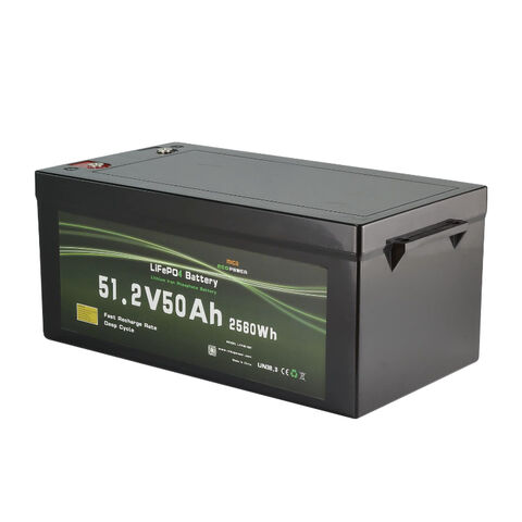 Batterie LiFePO4 51V 50Ah pour Système de Stockage d'Énergie Solaire, Camping-car, UPS - Pack Batterie Lithium pour Énergie Solaire for sale at factory direct price