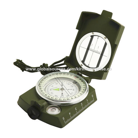 Buy Wholesale China Outdoor Military Lensatic Sighting Compass,survival 