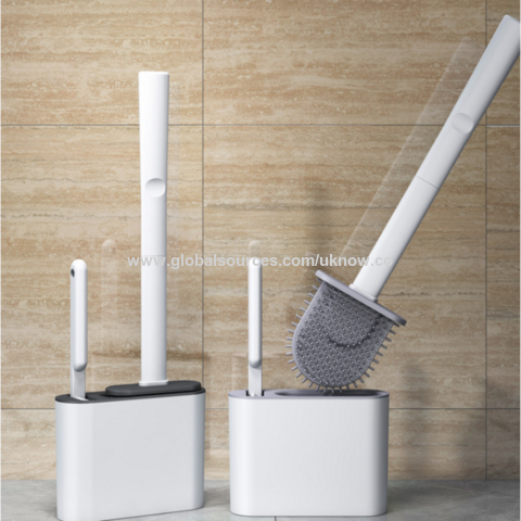 Buy Wholesale China Silicone Toilet Brush Set, Cleaning Brush, Bathroom  Wall Hanging, Punch-free Toilet Brush & Silicone Toilet Brush Set at USD  2.1