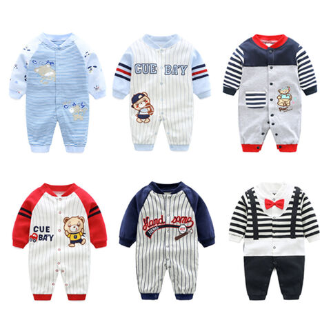 Wholesale New Born Baby Clothes Long Sleeve Christmas Outfit Baby