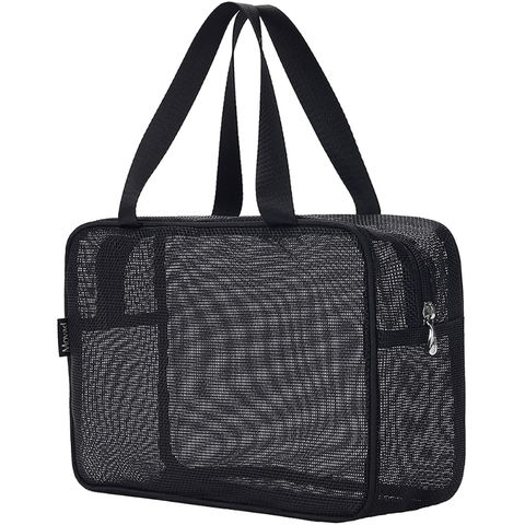 Mesh Travel Shower Caddy Tote Bag for Gym, Swim, Dorms, Bathrooms