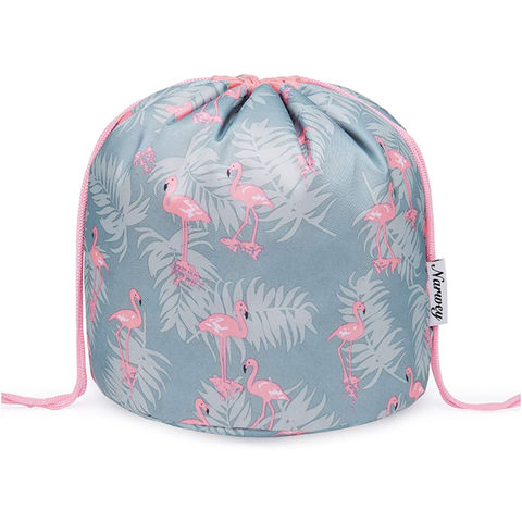 waterproof drawstring toiletry bag