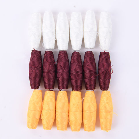 Embroidery Pre-wound Bobbins, Polyester Cocoon Bobbin Thread for