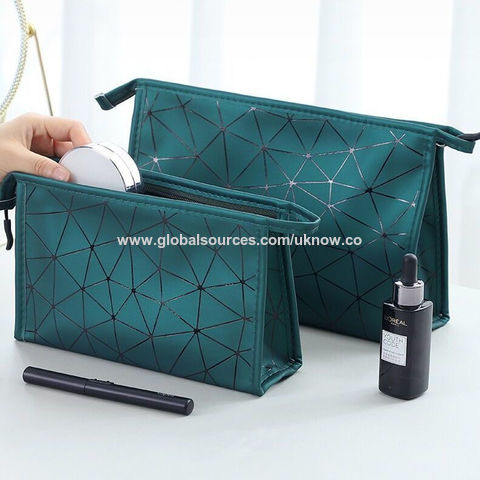 Womens Designer Cosmetic Bag Eco Friendly Material Plain Makeup Bag Travel  Stylish - China Cosmetic Bag and Pouch Bag price